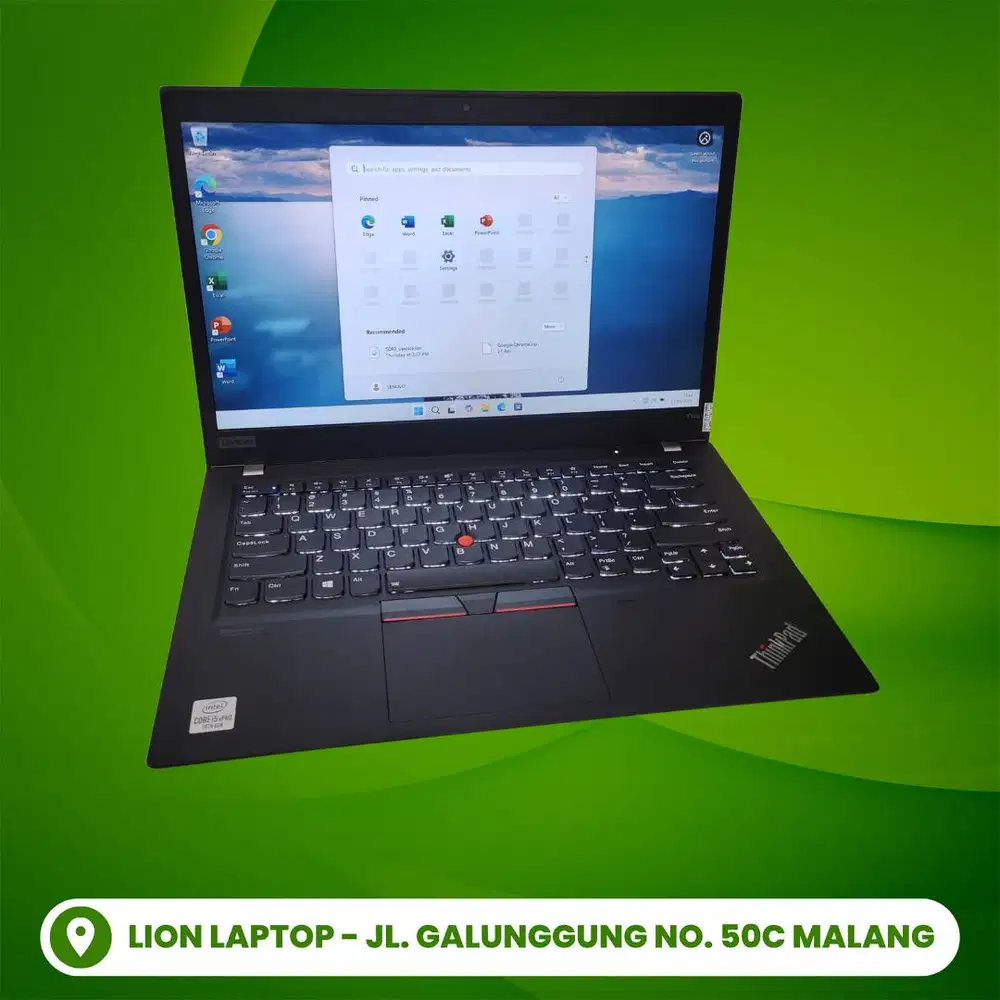 RAM 16GB Slim Core i5 Gen 10 SSD 256GB Lenovo Thinkpad T14s [14|08]