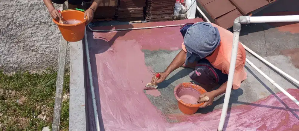 Waterproofing coating dan groting