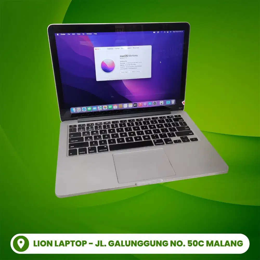Macbook Pro Retina Core i5 Late 2013 Mulus [14|08]