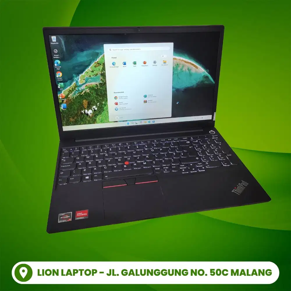 Gaming/Editing AMD Ryzen 5 RAM 8GB Lenovo Thinkpad E15 [14|08]