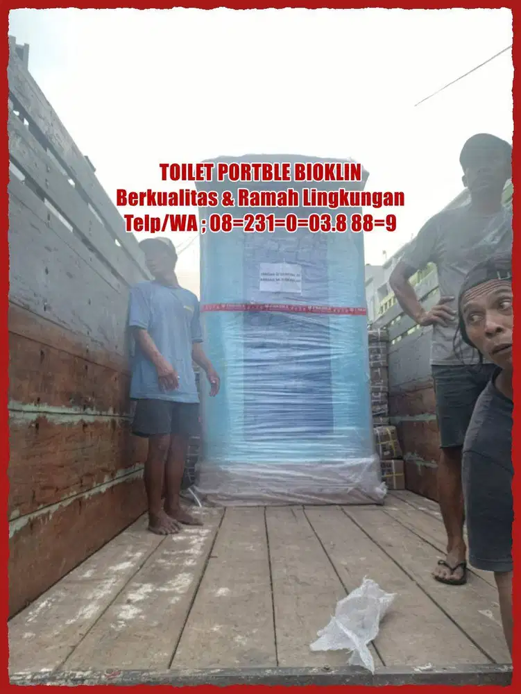 TOILET PORTABLE HDPE-TOILET PROYEK-TOILET EVENT -WC OUTDOOR
