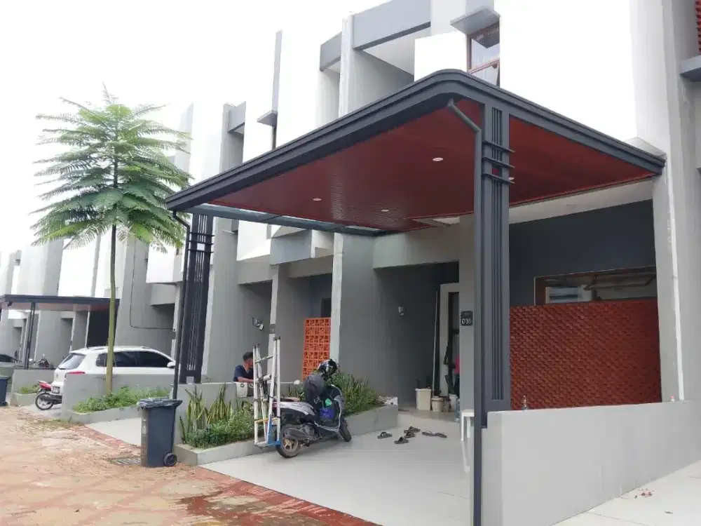 kanopi alderon rs minimalis+plafon pvc 245