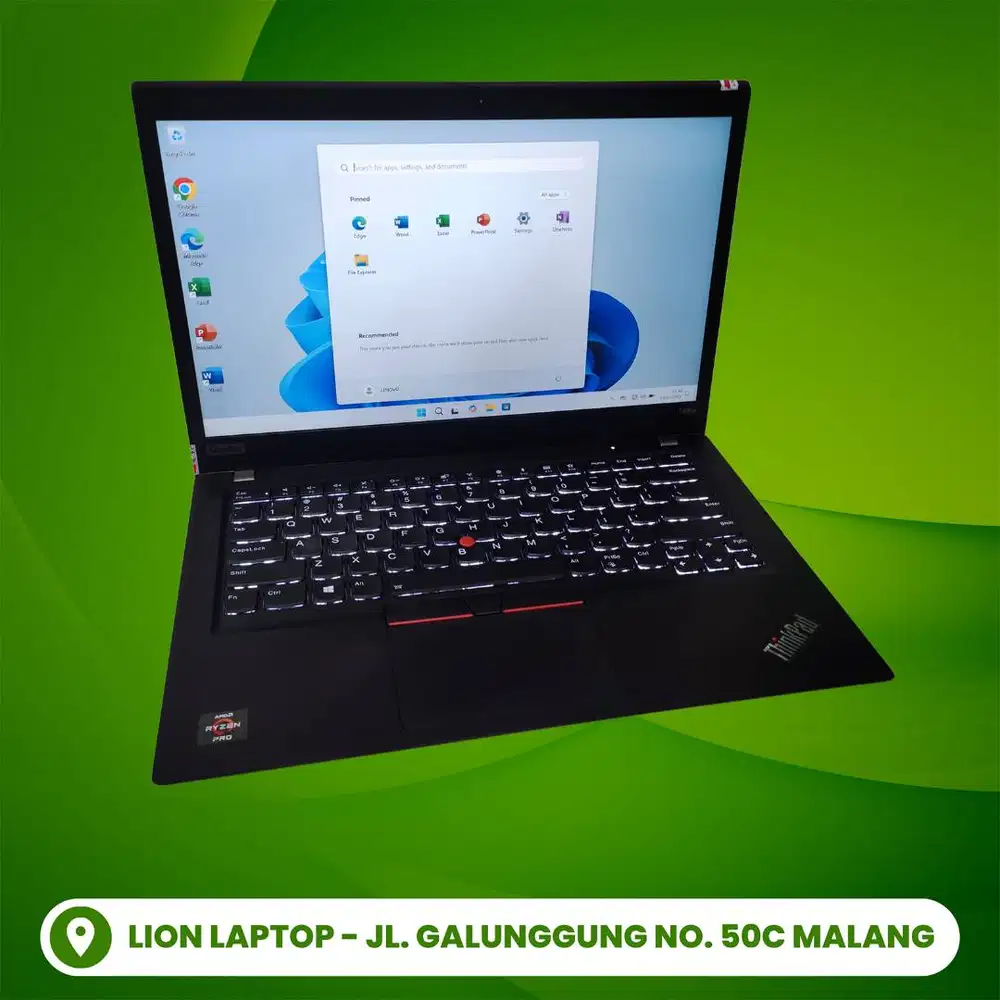 RAM 16GB AMD Ryzen 7 4Ghz VGA 2GB Lenovo Thinkpad T495s [14|08]