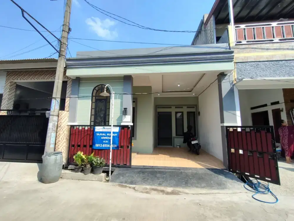DIJUAL RUMAH MURAH DI GRAMAPURI KAWASAN DEKAT STASIUN,CIBITUNG