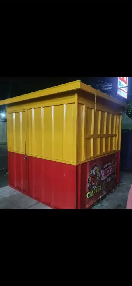 Jual booth container bekas