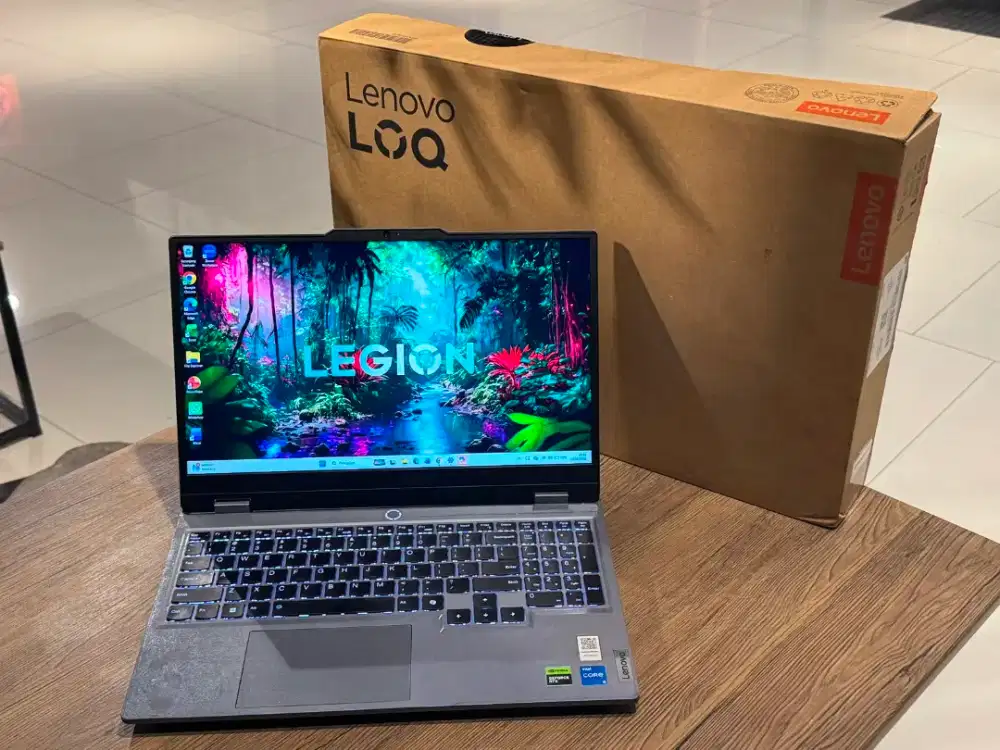 Garansi resmi Lenovo LOQ 15IAX9 core i5 gen 12 Rtx 3050(6gb)