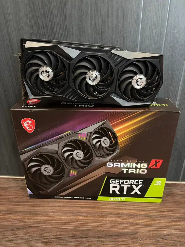 VGA RTX 3070TI / 3070 TI 8GB MSI Gaming Trio X