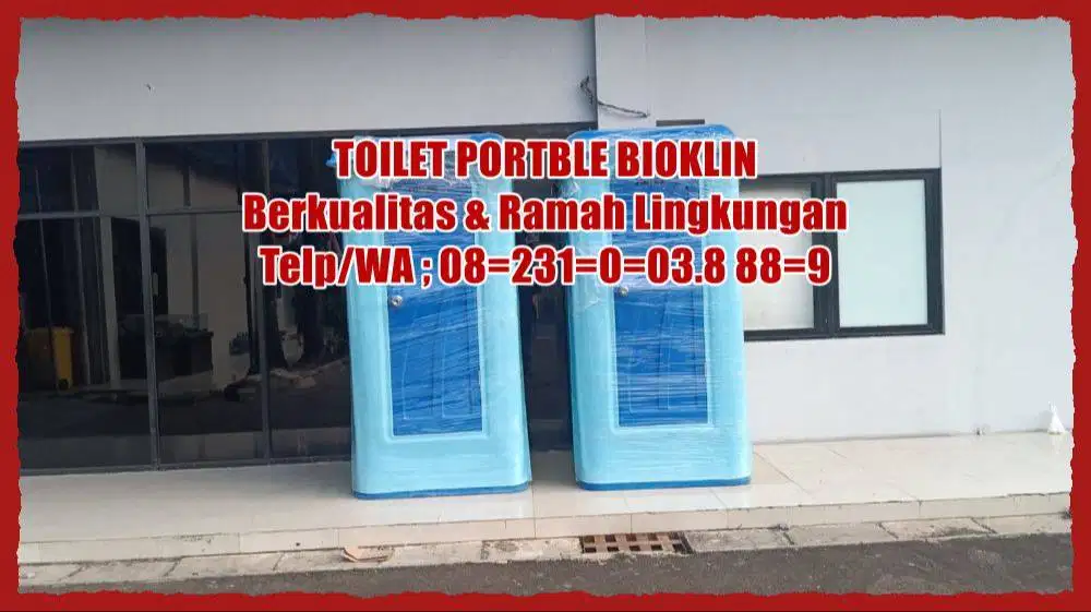 TOILET PORTABLE-TOILET PROYEK-TOILET EVENT - WC PORTABLE