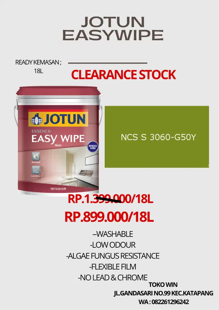 Jotun Easy Wipe