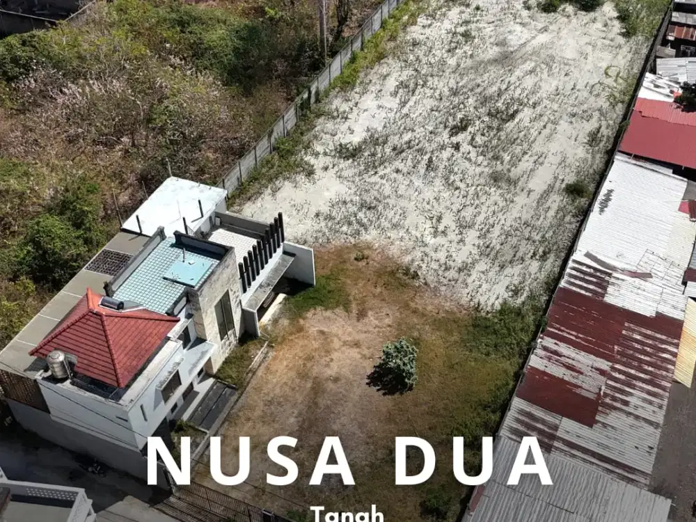 Tanah Nusa Dua Cocok Untuk Kavling Dekat Poltekpar Nusa Dua Bali