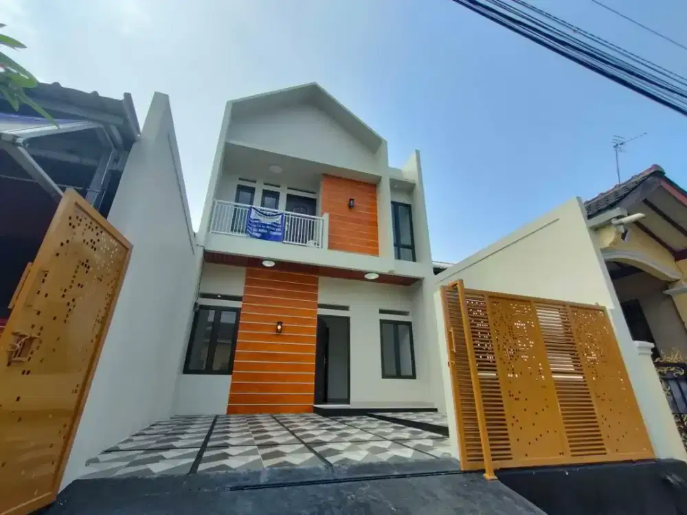 JUAL RUMAH 2 LANTAI MURAH DEKAT 3 AKSES TOL DI BEKASI TIMUR, MUSTIKAJAYA