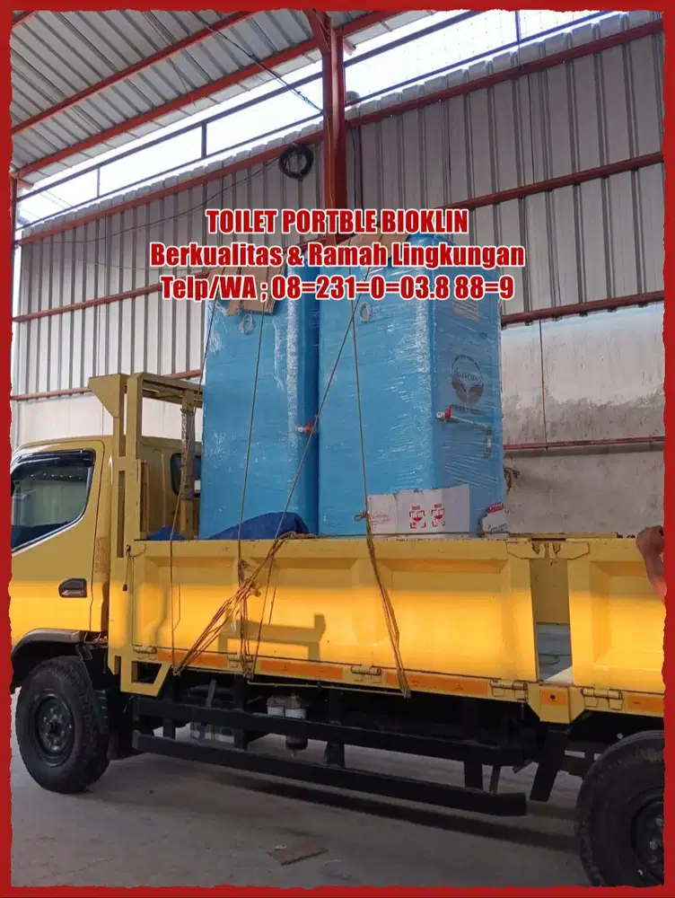 TOILET PORTABLE HDPE-TOILET PROYEK-TOILET EVENT -WC OUTDOOR