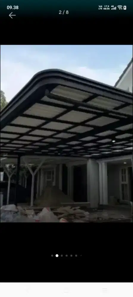 Atap bocor kanopi atap bajarigan terpasang dll bergaransi