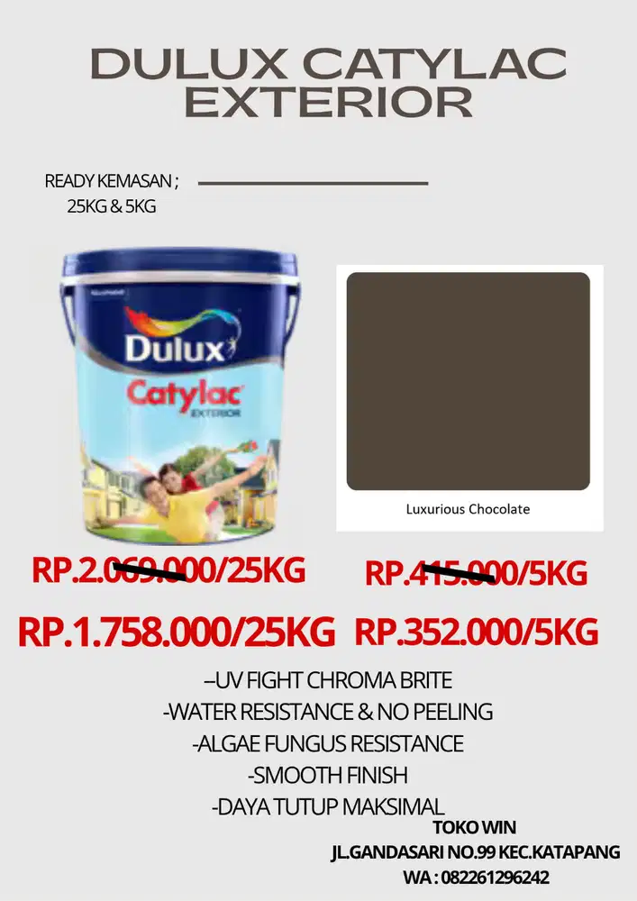 Dulux Catylac Exterior