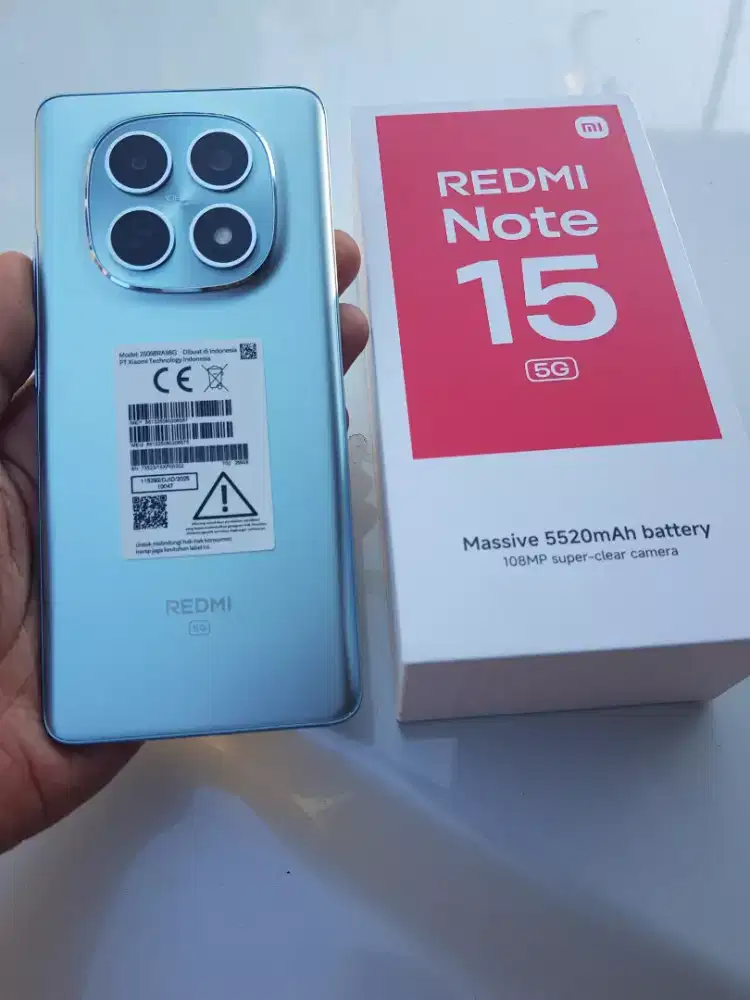 Xiaomi Redmi note 15 5G 8/256GB 3hri pkai