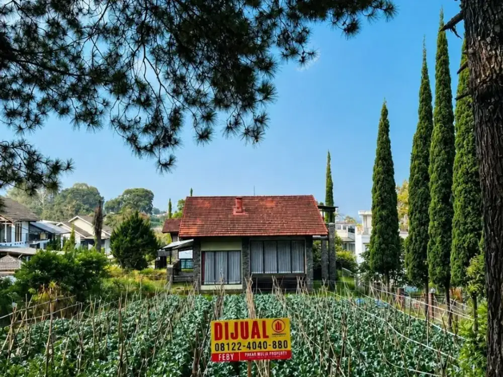 MURAH! Dijual Cepat Tanah Kavling Di Villa Istana Bunga Lembang Komplek Favorit Dan Paling Dicari Di Lembang Dekat Park Zoo