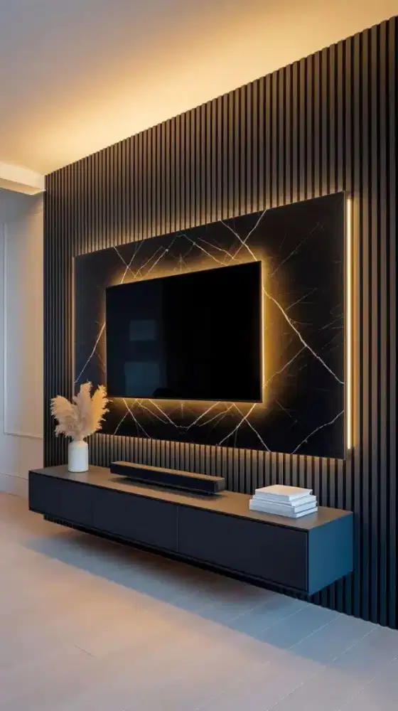 Backdrop tv termurah