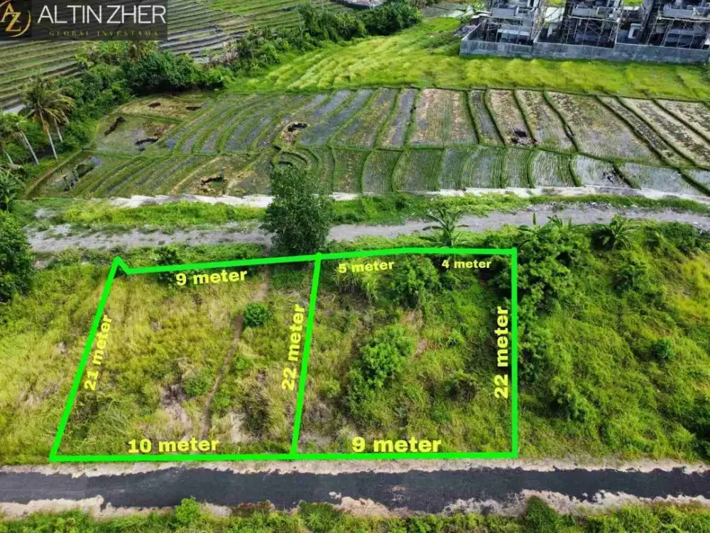 SALE!! TANAH 400m² SIAP BANGUN DEKAT PANTAI MUUNGGU PERERENAN CANGGU