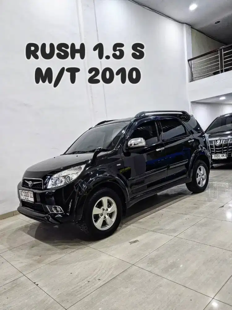 (TDP 25JT) RUSH 1.5 S Manual 2010 / 2011 hitam toyota avanza terios