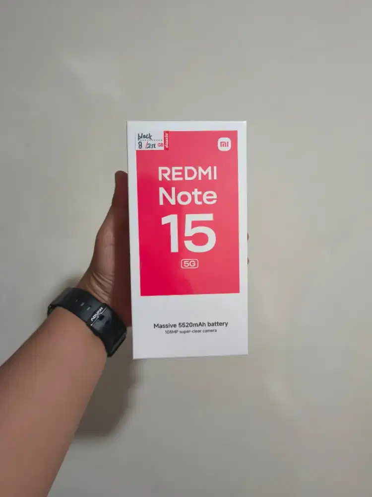 REDMI NOTE 15 5G BARU SEGEL GARANSI RESMI INDONESIA