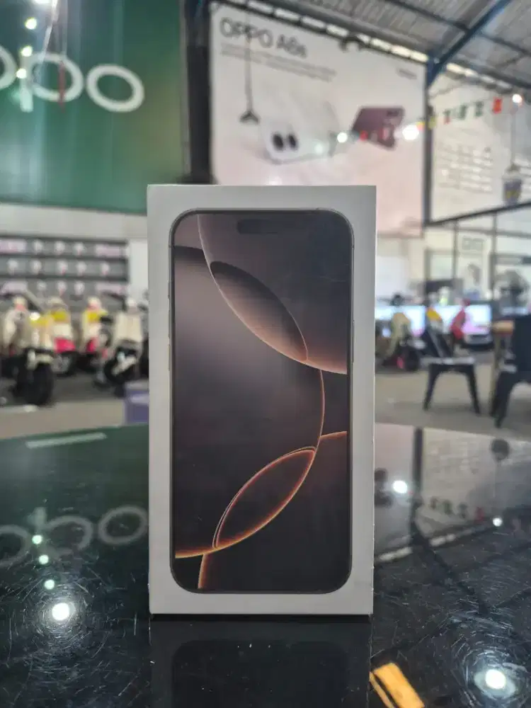 IPHONE 16 PROMAX EX DISPLAY BISA NEGO SYARAT NYA DATANG KE TOKO
