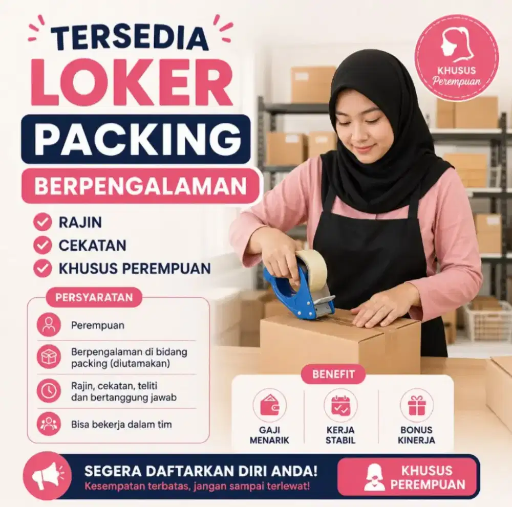 Di butuhkan segera