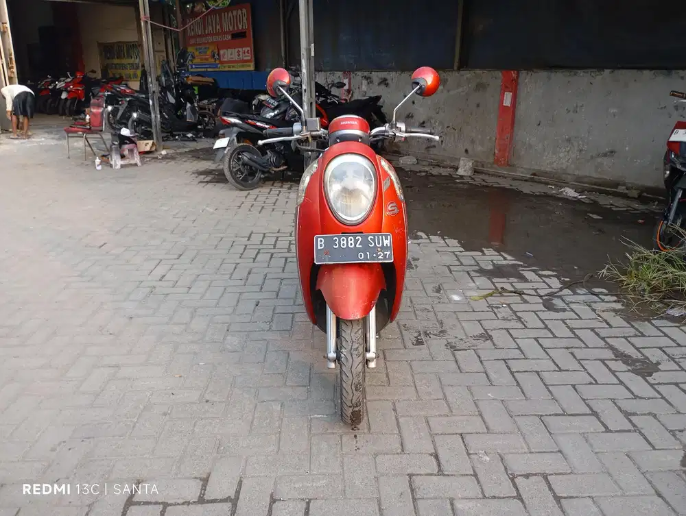 Honda Scoopy Tahun 2015 Surat komplit