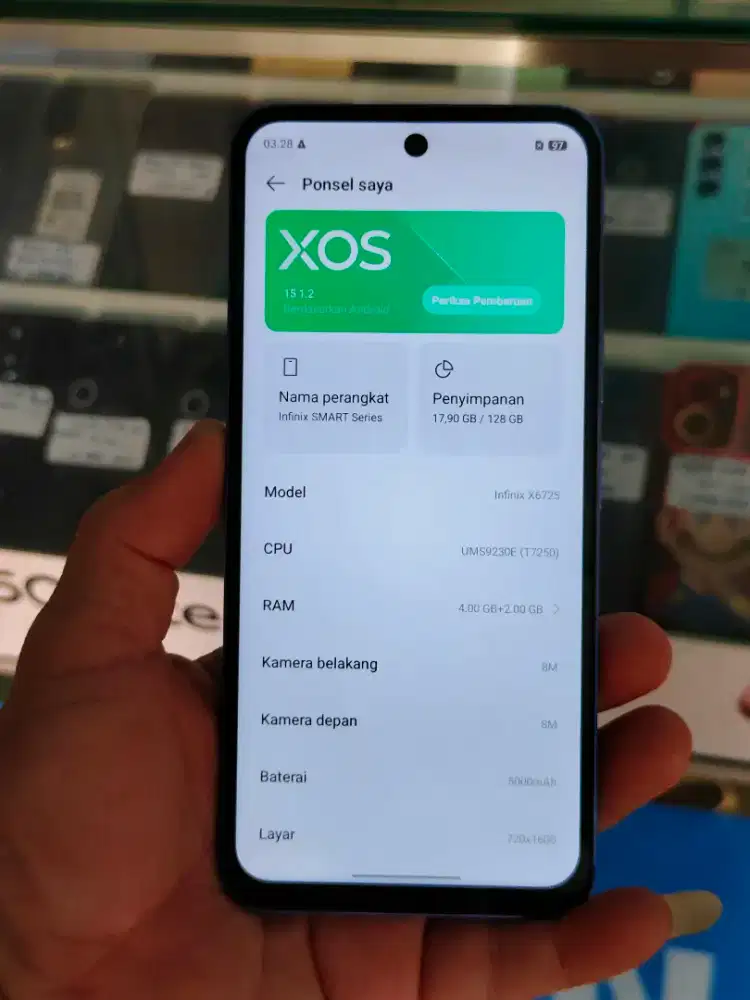 Infinix smart 10 4+4/128 mulussss