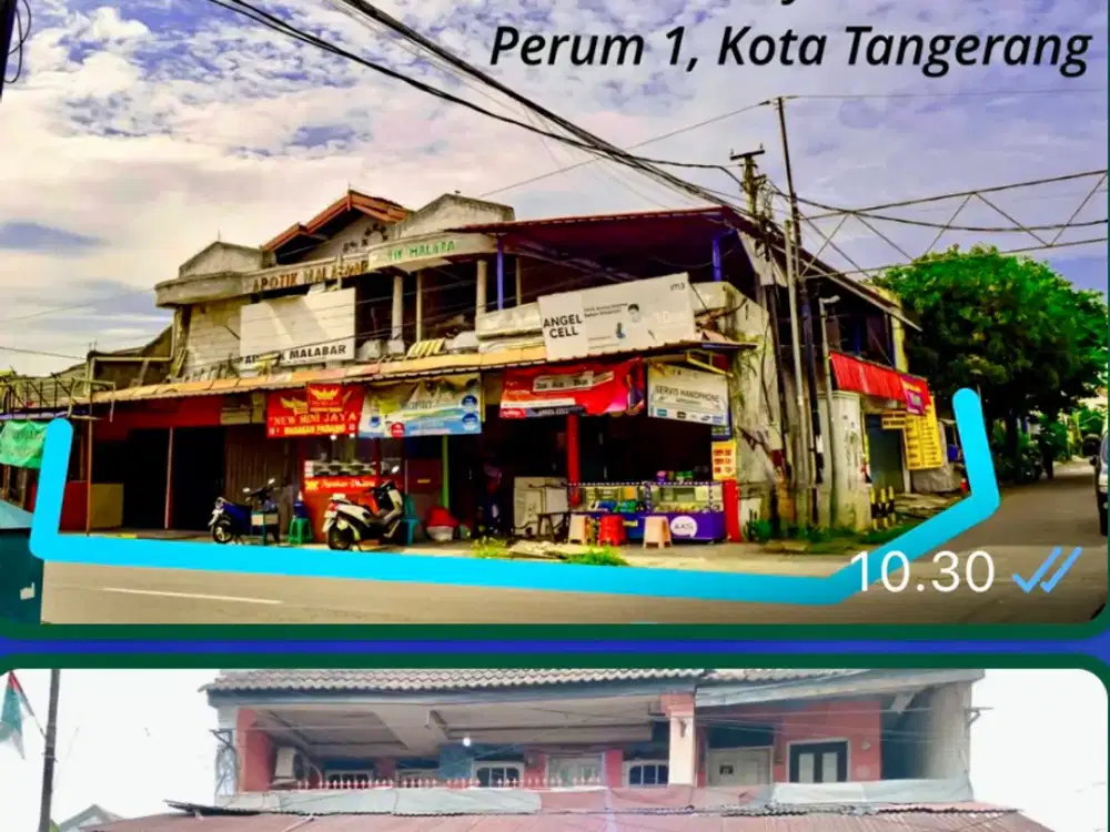 Kios Bulanan/Tahunan Disewakan di Kota Tangerang