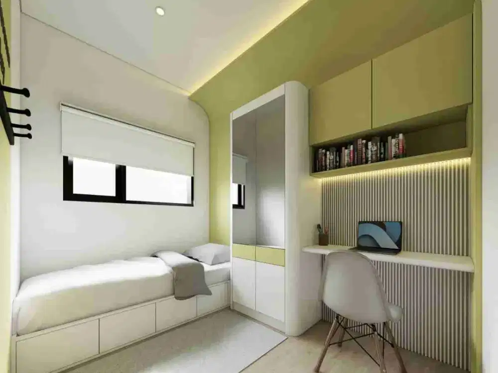 Kost Strategis Ring 1 UI, Desain Elegan Dgn Fasilitas Premium, Occupancy Tinggi, Free Manajemen Kost, SHM