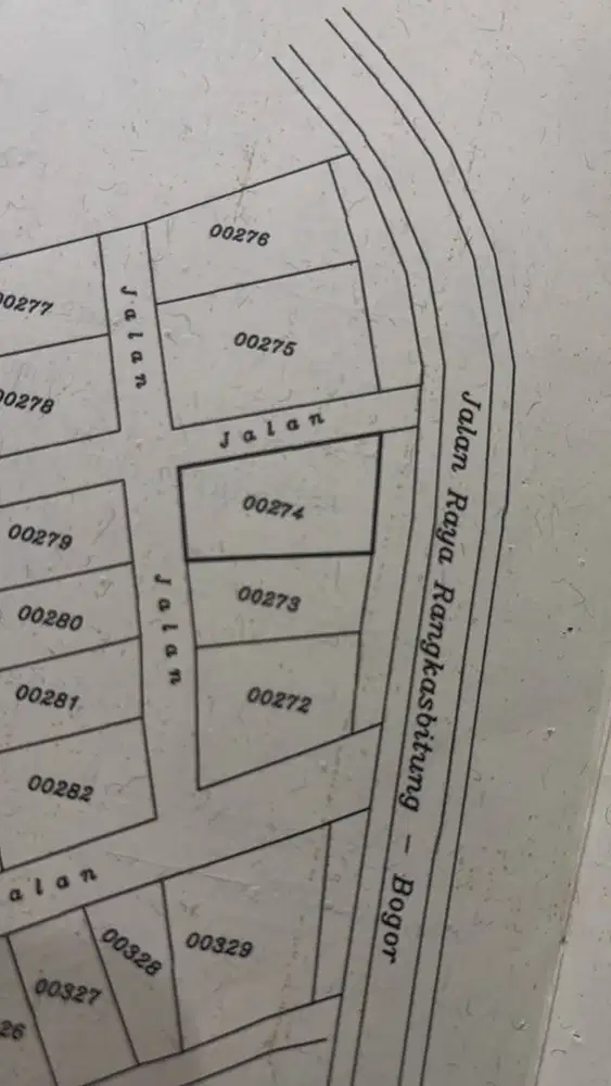 DIJUAL TANAH MURAH – Cocok untuk Rumah Tinggal