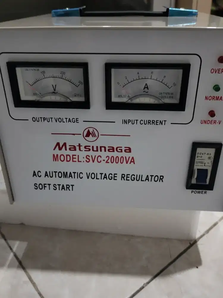 STABILIZER MATSUNAGA SVC-2000VA 100%BARU