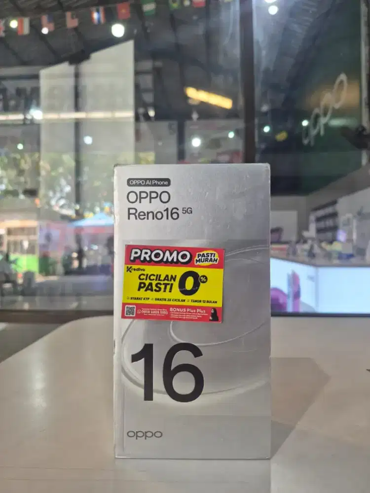OPPO RENO 16F 8/256 CASHBACK 5% SYARAT MUDAH DAN CEPAT