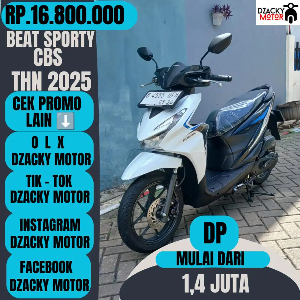 BEAT SPORTY CBS THN 2025 SECOND LIKE NEW