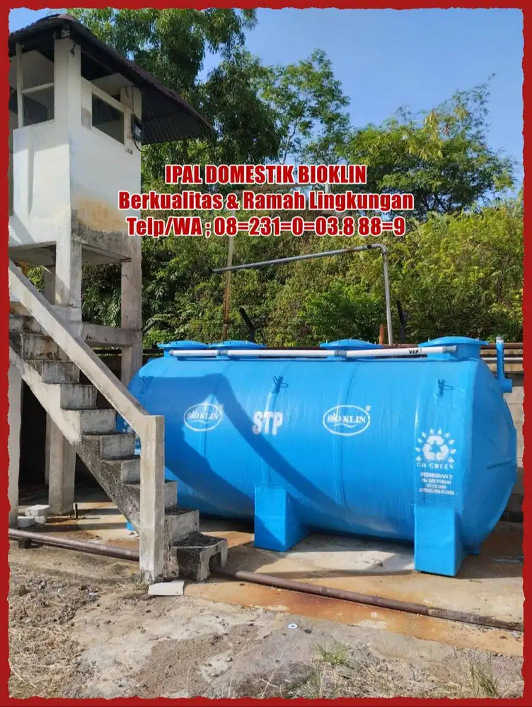 STP Biotech, IPAL Biotech, WWTP Biotek Biofilter STP Berkualitas, IPAL