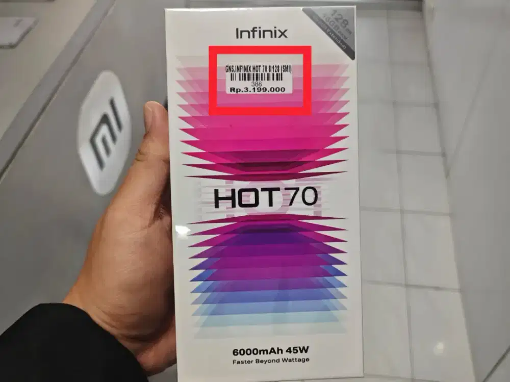 INFINIX HOT 70 RAM 8+8/128GB ATLANTIS DAHSYAT
