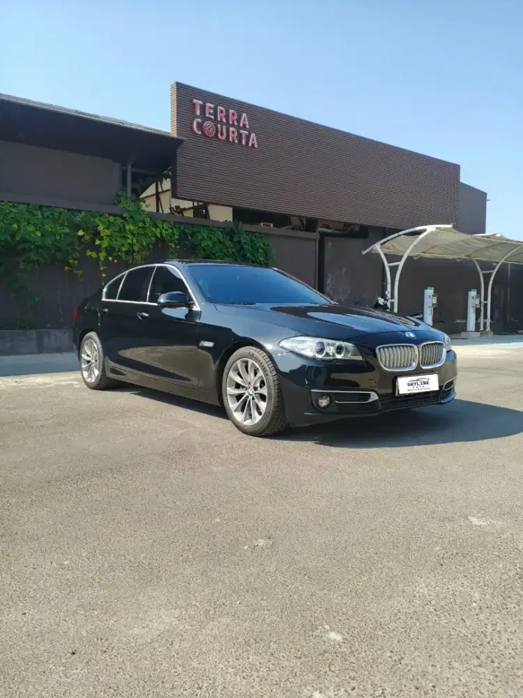 BMW 520d F10 2014 Black Sapphire