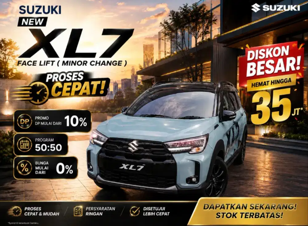 Suzuki new xl7 hybrid alpha Beta Zeta mobil baru 2026 kredit cash