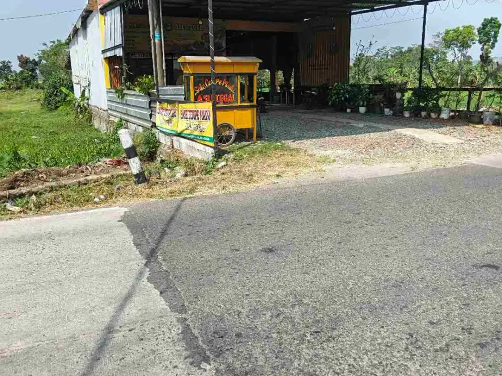 rumah dan ruang usaha strategis barat SMK NU kesesi