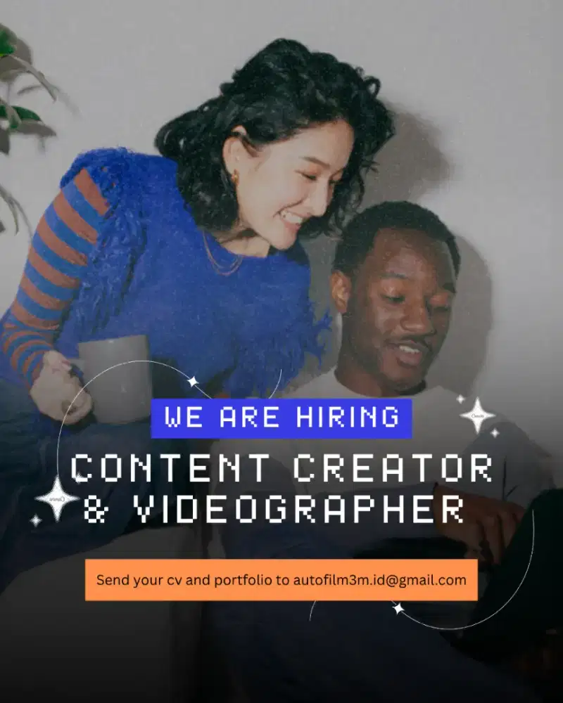 Lowongan kerja content creator