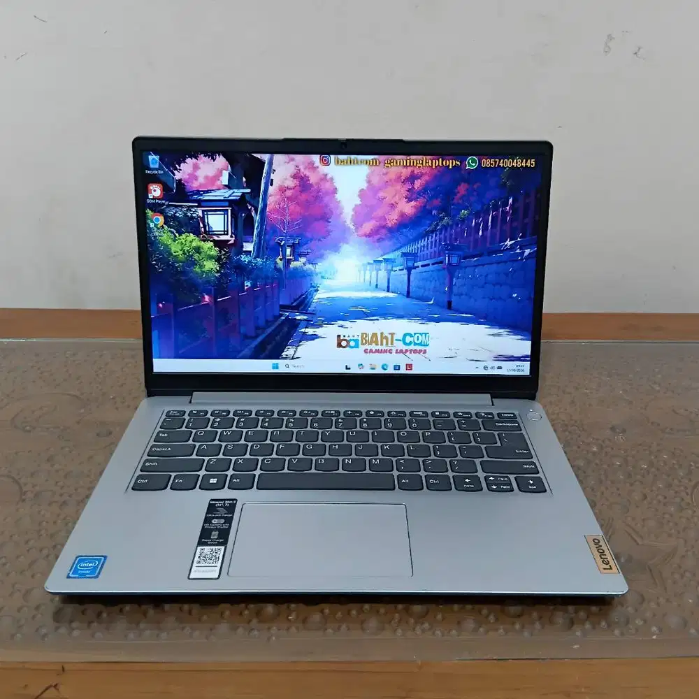 LENOVO IDEAPAD SLIM 1 INTEL N4020 4GB 256GB MULUS