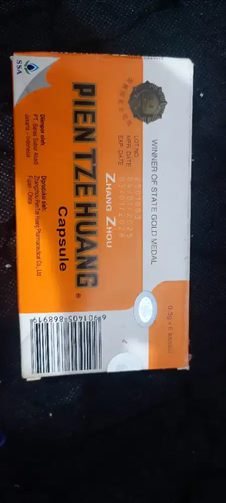 PIEN TZE HUANG OBAT PASCA OPERASI