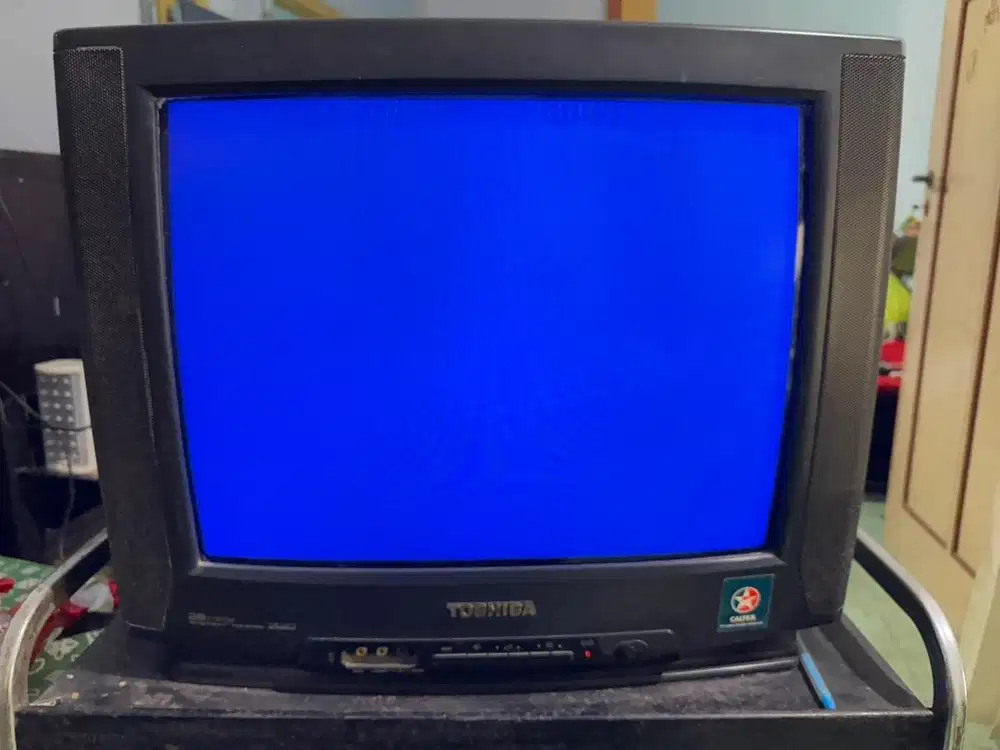 [DIJUAL] TV Tabung 21 Inch Toshiba – Mesin & Layar Normal