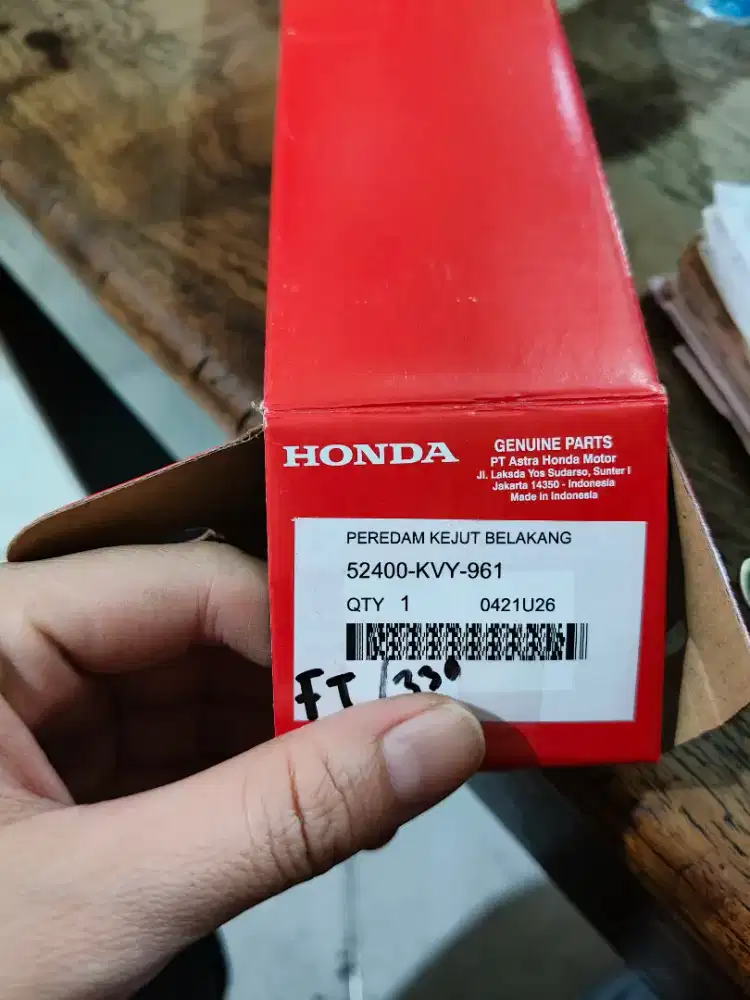 Shockbreaker kvy ORI honda