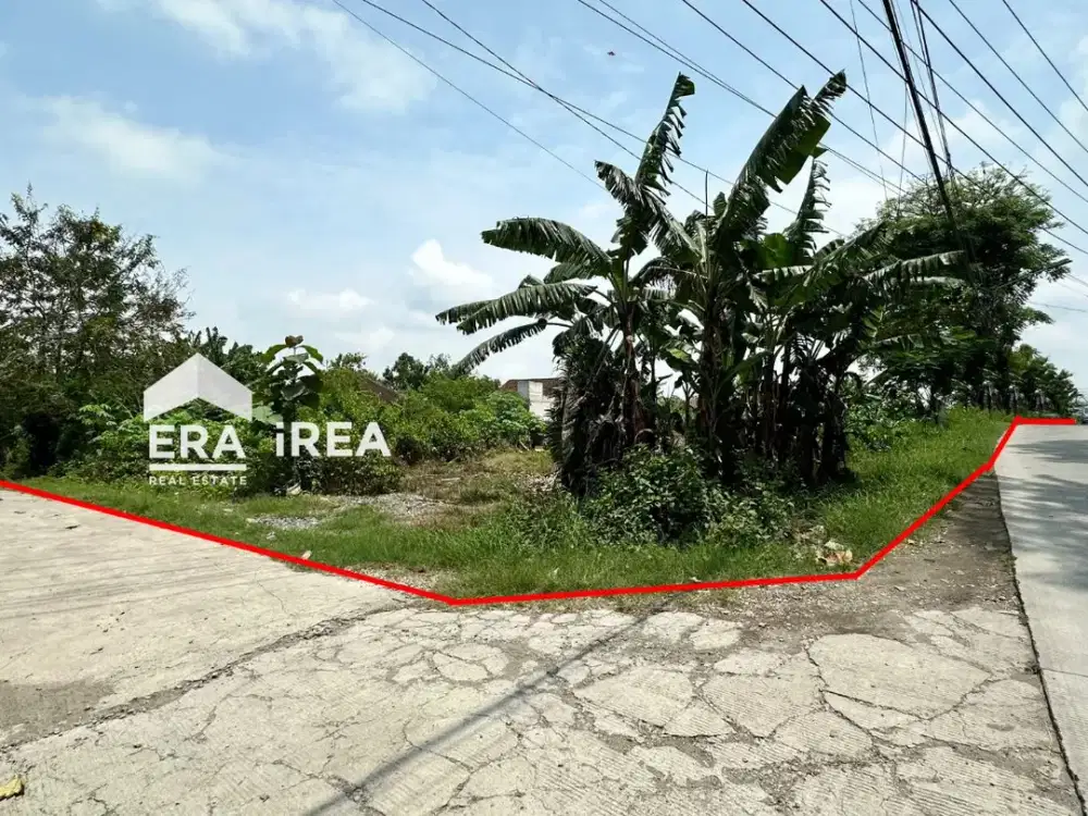 TANAH DIJUAL DI SOLO UTARA DEKAT KANTOR DESA JERUKSAWIT