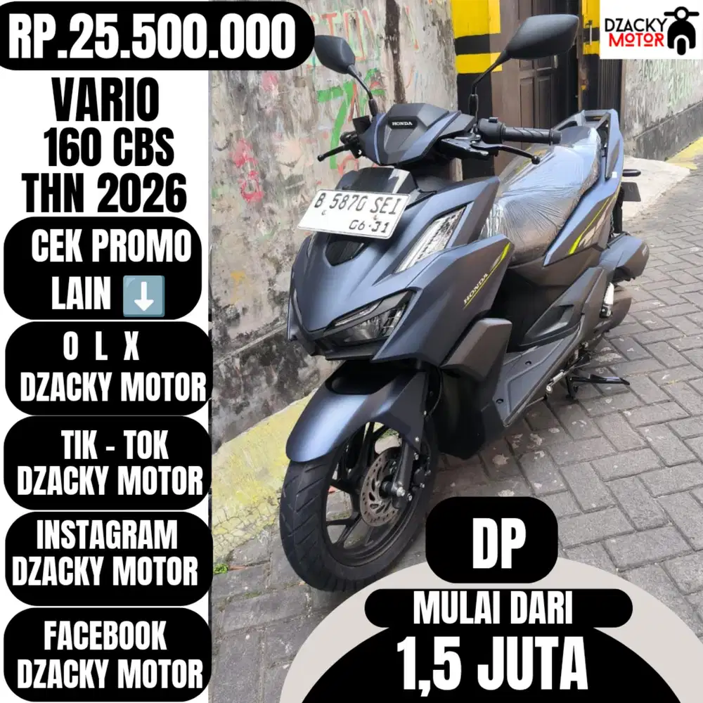 VARIO 160 CBS 2026  SECOND LIKE NEW