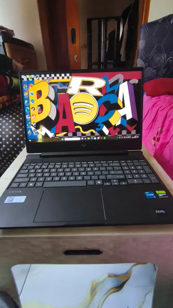 HP Victus 15 Gaming i5 RTX 4050 6GB RAM 16GB SSD 512GB 144Hz | Garansi