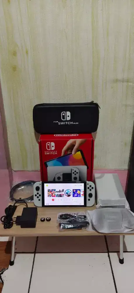 Nintendo switch oled cefewe 512gb fullset