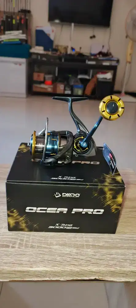 Reel daido ocea pro extreme 3000 PS SW IP 67 tahan air dan debu