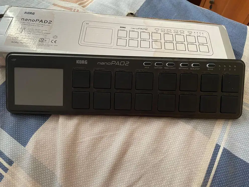 Korg nanopad 2 (drumpad untuk music production)